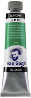 Farba olejna Van Gogh, 40ml Permanent Green Deep 619, Talens