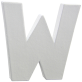 Litera 3D mała 12cm W, Decopatch