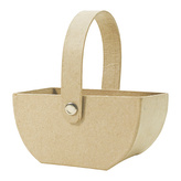 Koszyczek prostokątny z rączką 10 x 11 x 11,5cm. AC464, Decopatch