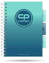 Kołonotes A4 Gradient Blue Lagoon Coolpack, Patio