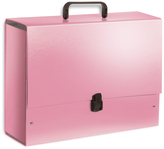 Teczka z rączką B4 Jumbo Kolor jasny róż 35 x 25,5 x 10 cm, Tadeo