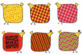 Ozdoby drewniane samoprz. Helsinki (kura) 60szt. 28226, Creative