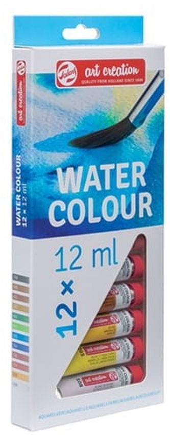 Farby akwarelowe 12-kol 12ml Art Creation, Talens