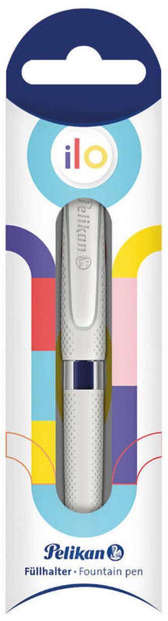 Pióro wieczne Ilo M pud/bl, białe, Pelikan