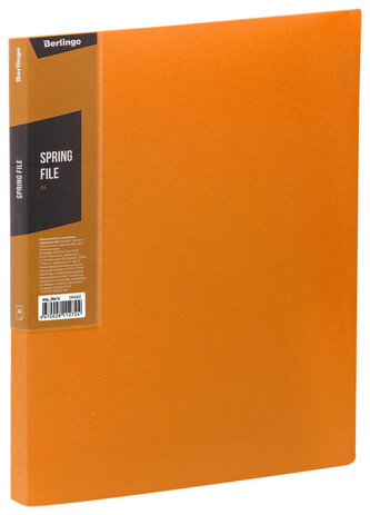 Segregator Spring Color Zone, 17 mm, pomarańczowy, Berlingo