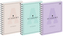 Kołonotes A5 100 k. kratka 90g Academy pastel, Interdruk