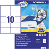 Etykiety 105 x 57 mm 10 x 100 ark Europe100 by Economy, Avery