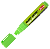 Marker kredowy końcówka 8 x 5 mm zielony, 291, Toma