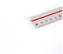 Linia 15cm AL. dwustronna, Leniar 30378