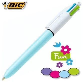 Długopis 4-kol. 4 Colours Fashion Fun kol.-pastelowe, BiC