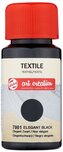 Farba do tkanin Textile Colour 50ml Elegant Black 7001, Talens