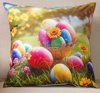 Velikonoční polštář EASTER COLORS 40x40 cm  Mybesthome