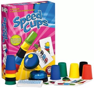 PIATNIK Hra Speed Cups zábava s kalíšky