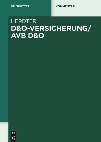 D&O-Versicherung/AVB D&O;