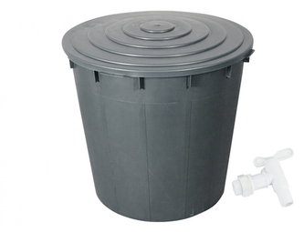 Sud na vodu + ventil + víko 500l Sud na vodu + ventil + víko 500l