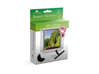 Síť proti hmyzu na okno GARDEN OF EDEN 11600BK 100x100cm černá Síť proti hmyzu na okno GARDEN OF EDEN 11600BK 100x100cm černá