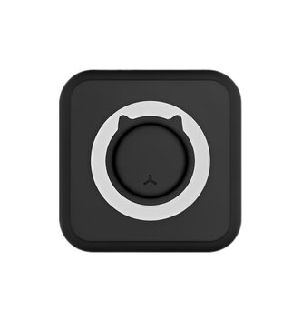 Přenosná chytrá mini tiskárna - černá