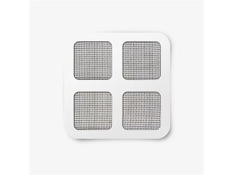 Opravný čtverec k síťce proti hmyzu GARDEN OF EDEN 10x10cm černý 4ks