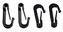 Upevňovací háčky pro síť do auta CAR NET HOOKS, 10ks - náhradní díl SIXTOL