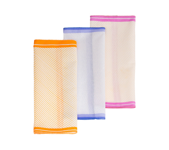 Kapesník 30x30cm - sada 6ks - oranžová, růžová, modrá
