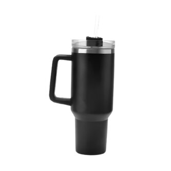 Termohrnek s vakuovou izolací 1200 ml HIPYSIP - Černá
