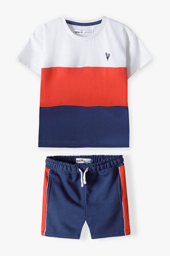 Chlapecký set - tričko a kraťasy, Minoti, 13set 11, Kluk - 134/140