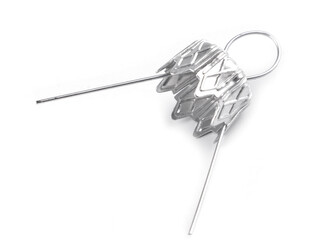 Očka na baňky / záponky s kaplíkem - 100 ks - 3 791/253/001 stříbrná