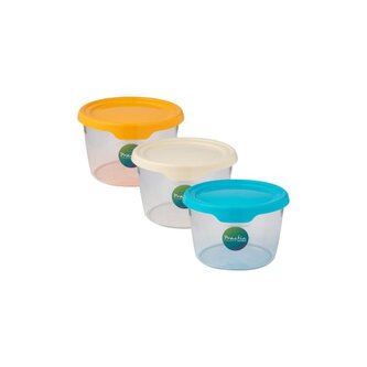 PRAKTIK, MAX - dóza s víčkem 0,4 l,  průměr 10 cm, výška 9,5 cm
