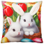 Velikonoční polštář 3D HELLO BUNNY IV. 40x40 cm  Mybesthome
