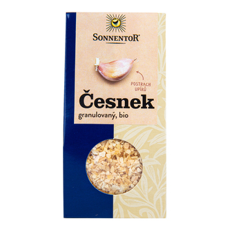Česnek granulovaný 40 g BIO   SONNENTOR   (S) Česnek granulovaný 40 g BIO   SONNENTOR   (S)