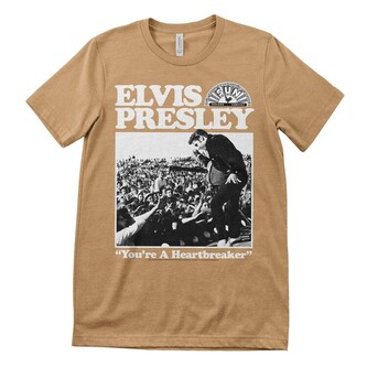 Tričko Elvis Presley - Heartbreaker, XL