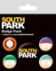 Plackový set South Park - Faces