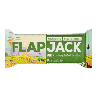 Flapjack ovesný pistácie bezlepkový 80 g   BRYNMOR   (S)