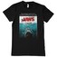 Tričko Jaws - Washed Poster, 4XL