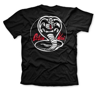 Tričko Cobra Kai - White Patches, XXL