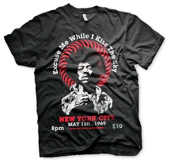 Tričko Jimi Hendrix - Live In New York, S