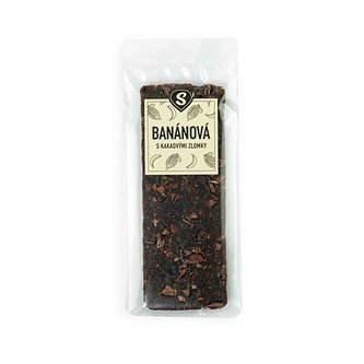 Banánová tyčinka s kakaovými zlomky váha 1kg (20x 50g)