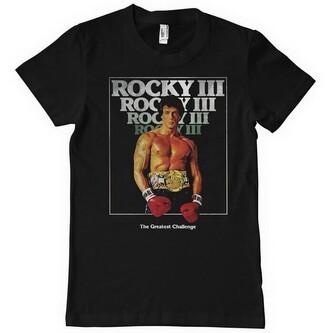 Tričko Rocky III - Vintage Poster, XL