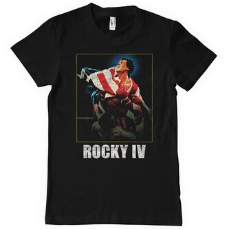 Tričko Rocky IV - Washed Cover, S