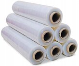 Ruční strečová folie 500mm x 200m, (23mic), 6 ks