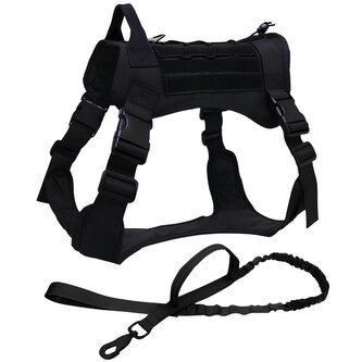 Taktický postroj s vodítkem Premium M Savana