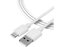 Kabel USB 2.0 A/M / Lighting, 1.5 m, bílý /N505B/