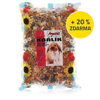 Apetit zakrslý králík 800g+20% Apetit zakrslý králík 800g+20%