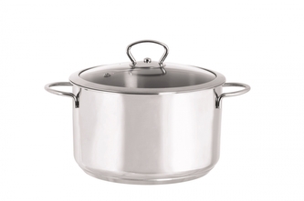 Metalac, Hrnec se skleněnou poklicí 20 cm, 3,8 l, KULINARIA