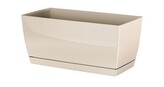 Truhlík KUBA s miskou krémový, varianta 29 cm