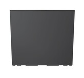 Vysoký truhlík s vkladem CORBI 77 cm antracit, varianta 77 cm