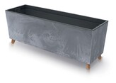 Truhlík s vkladem CORBI III 77 cm tmavě šedý