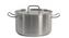 Metalac, Hluboký kastrol s poklicí 34 cm, 15 l, INOX PROFESSIONAL