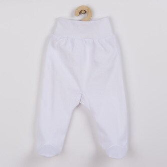 Kojenecké polodupačky New Baby Classic II bílé - velikost 74 (6-9m)