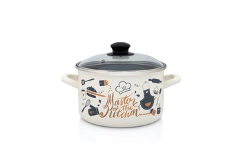 Metalac,  Hrnec se skleněnou poklicí 16 cm, 2 l, Master of Kitchen